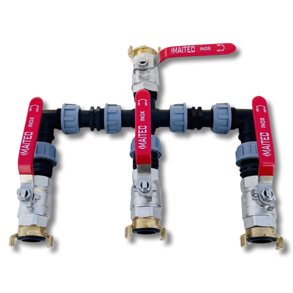 Kopfstation Basic mit Schlauchkupplungen